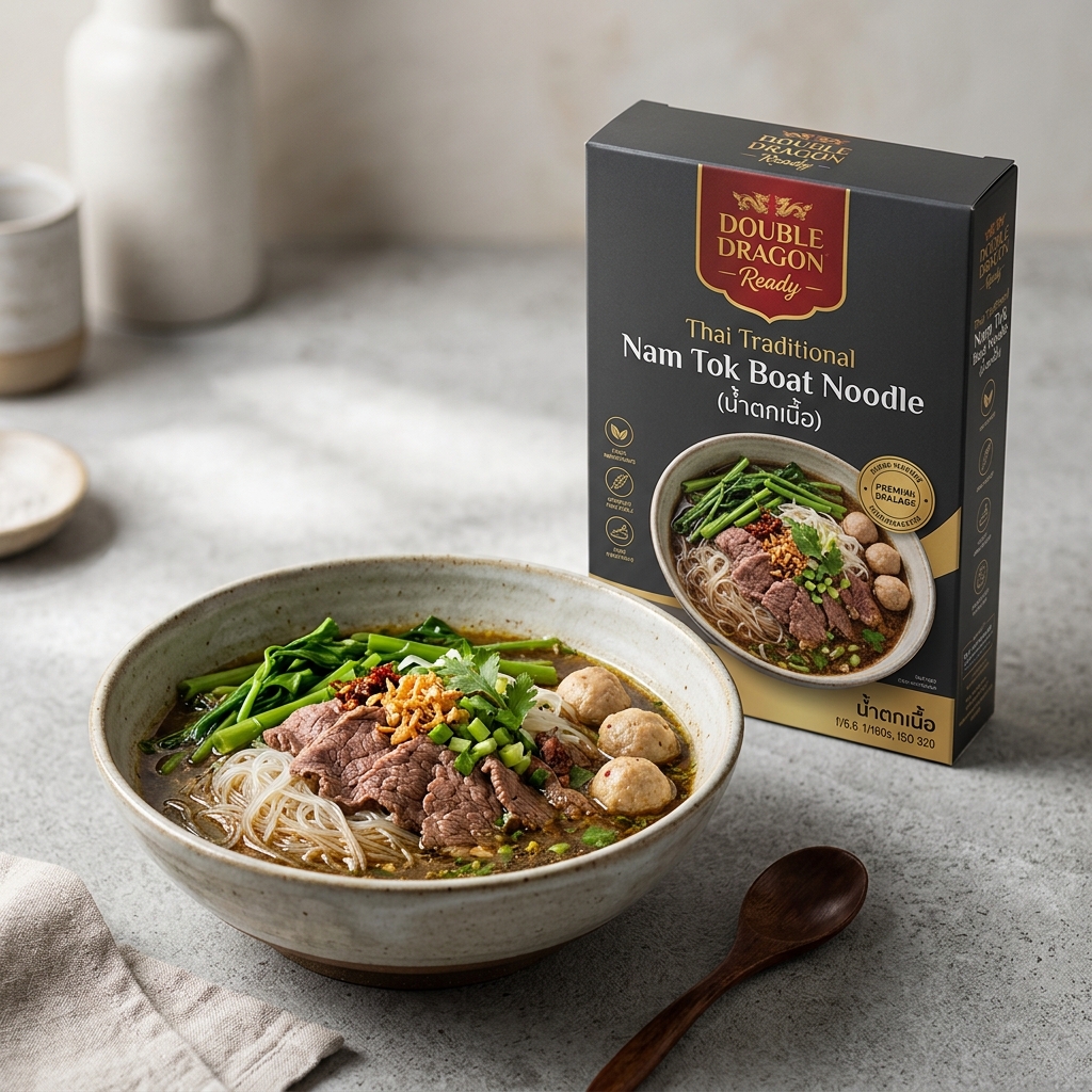 Double Dragon Nam Tok Boat Noodle - Studio Packshot