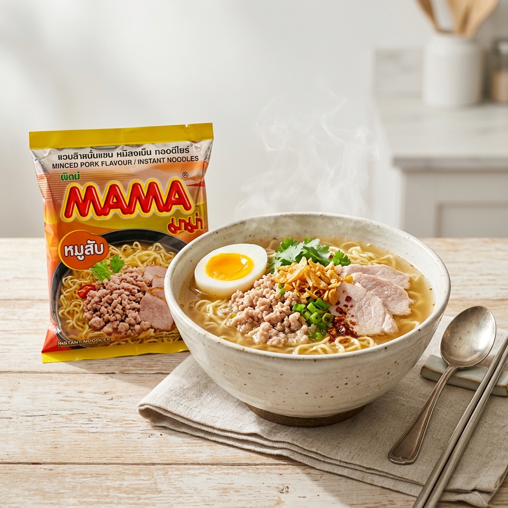 MAMA Classic Minced Pork - Studio Packshot