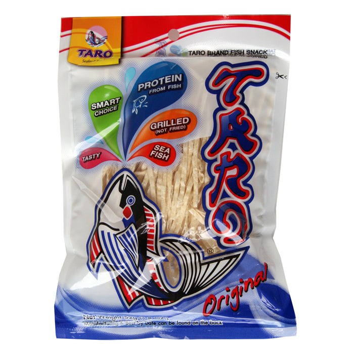 Taro — Crispy Fish Snack Strips Barbecue Flavour (30g)