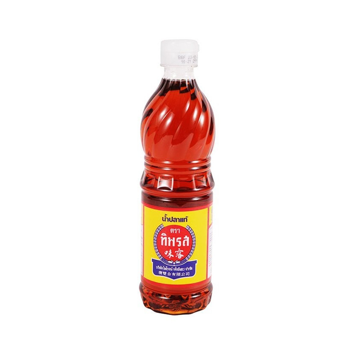 Tiparos — First Press Pure Amber Fish Sauce (700ml Glass × 12)